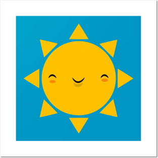 Happy Sun Posters and Art